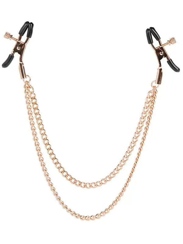 Зажимы для сосков с цепями Entice Tiered Intimate Clamps