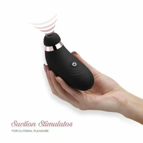 Вакуумный стимулятор клитора So Divine Irresistible Clitoral Suction. Черный