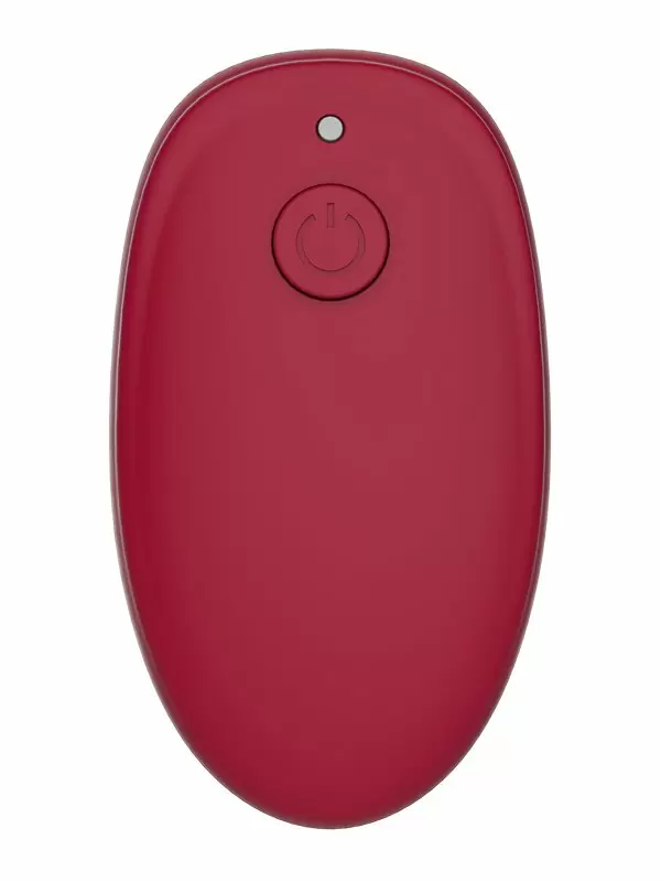 Гибкий вибратор для пар SVibe Snail GIZI Duo, синхронная стимуляция, пульт ДУ, бордовый