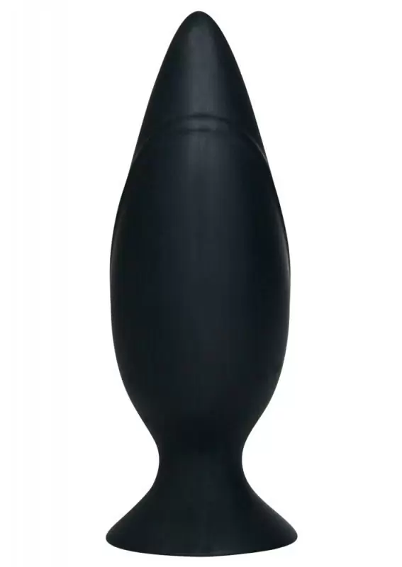 Анальная втулка на присоске Pointer Large большая - черный