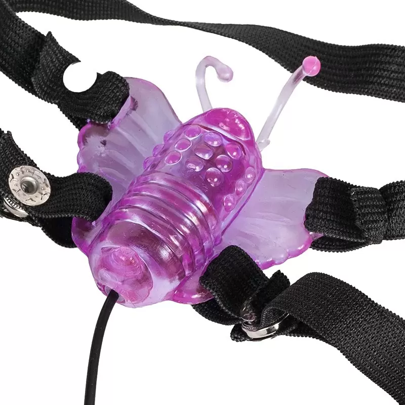 Вибростимулятор клитора Butterfly – фиолетовый