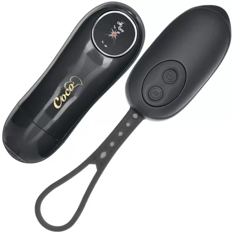 Вибропуля с дистанционным управлением Coco Licious Remote Control Bullet – черный