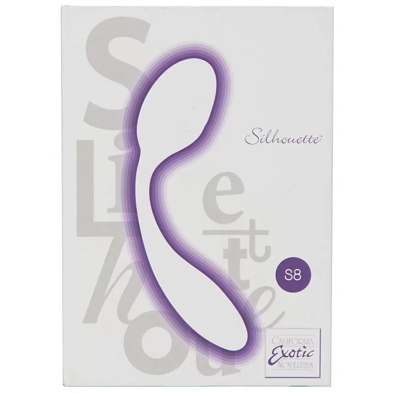 Перезаряжаемый вибромассажер Silhouette S8 гибкий – фиолетовый