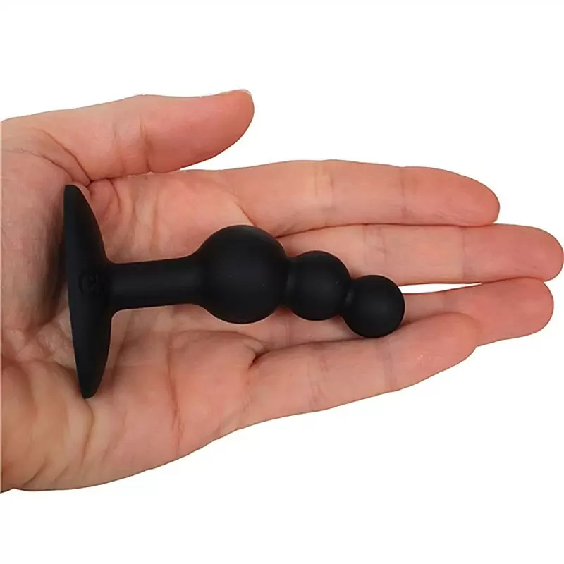 Анальная пробка The Mini's Bubble Small - черная