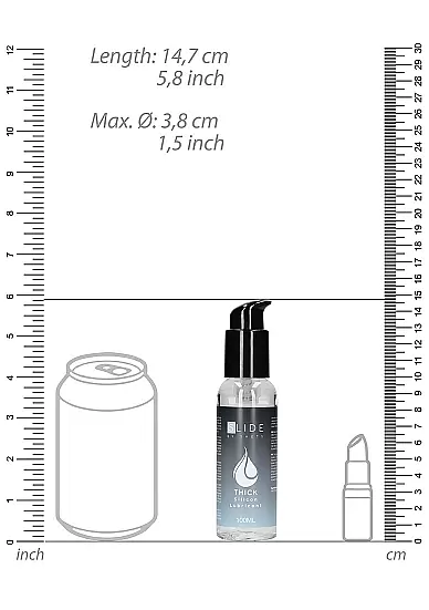 Лубрикант на силиконовой основе Slide Thick - 100 мл.