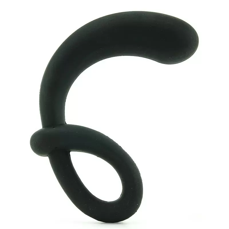 Электростимулятор простаты Curving Curt гибкий – черный	