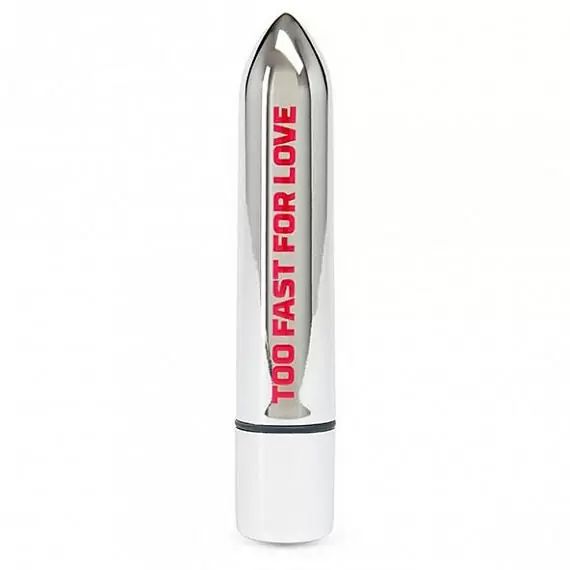 Вибропуля Motley Crue Too Fast for Love - серебристый