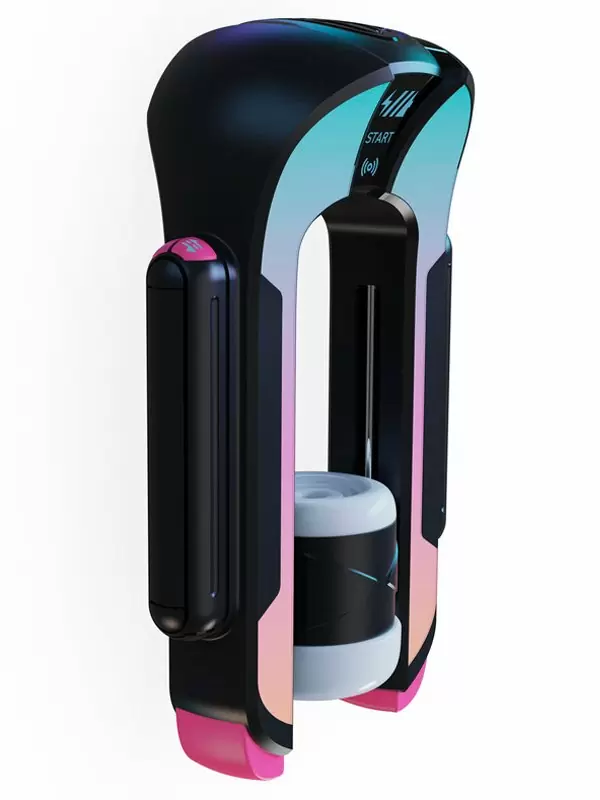 Интерактивный автоматический мастурбатор Tingon M2, 31 см, датчики давления, управление через приложение, ТПЕ