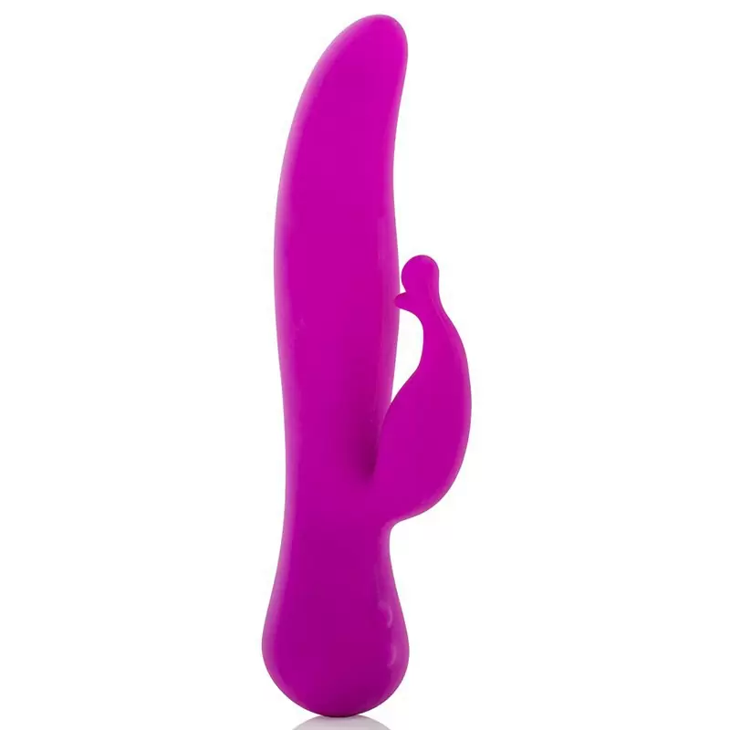 Вибромассажер Vanity Vr17 со стимулятором клитора в форме губок – фиолетовый