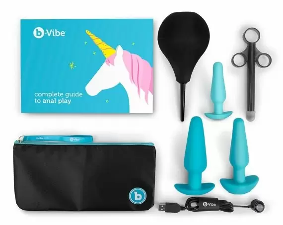 Набор для анального секса - подготовка и обучение B-Vibe Anal Education Set