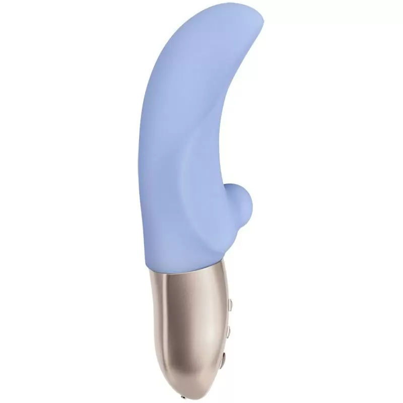 Мощный вибратор-кролик Fun Factory Cayona, 6 режимов, 17,5 см, голубой