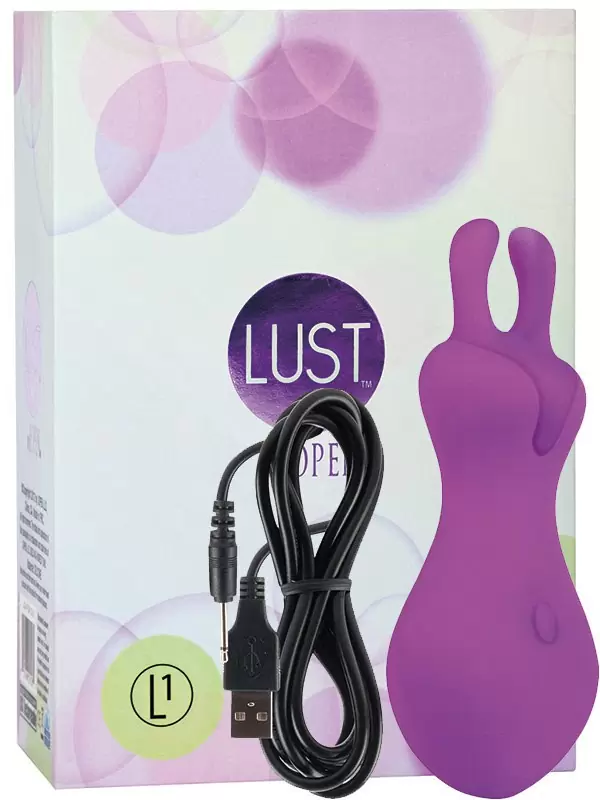 Перезаряжаемый мини-вибромассажер Lust by Jopen L1 – фиолетовый