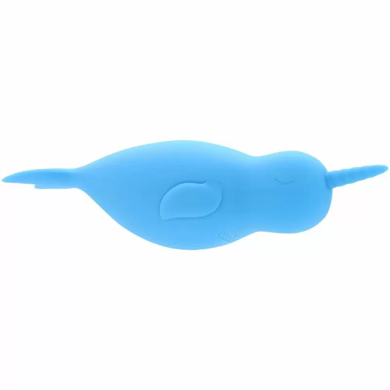 Вибромассажер Unihorn of the Sea – Neigh Mo с точечной стимуляцией, голубой