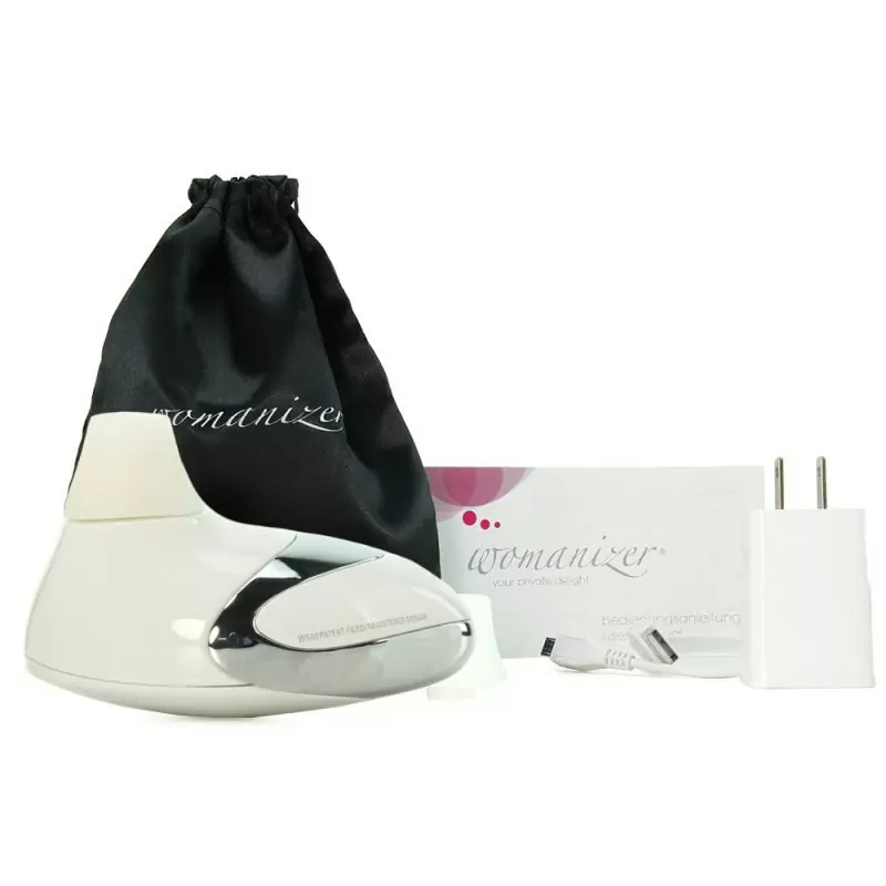 Бесконтактный клиторальный стимулятор Womanizer Pro – белый