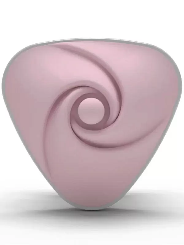 Миниатюрный стимулятор клитора Mystim Heart's Desire, 6,2 см, 8 режимов, белый