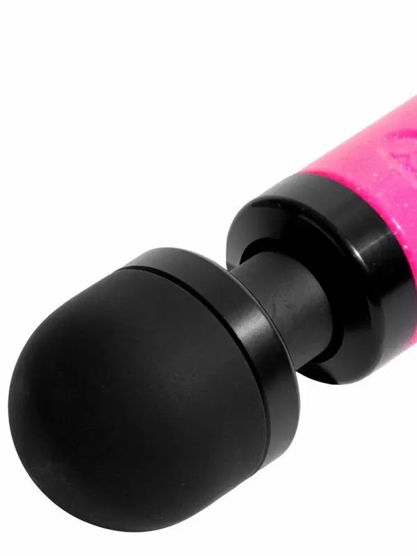 Мощный вибратор Doxy Die Cast 3, 28 см, силикон, розовый