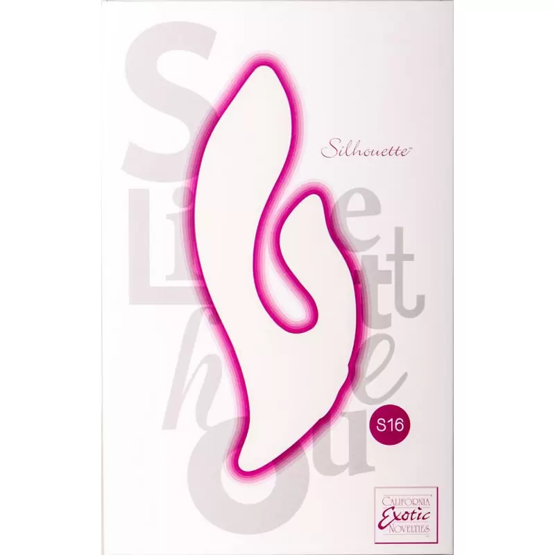 Вибромассажер со стимулятором клитора Silhouette S16 перезаряжаемый – розовый