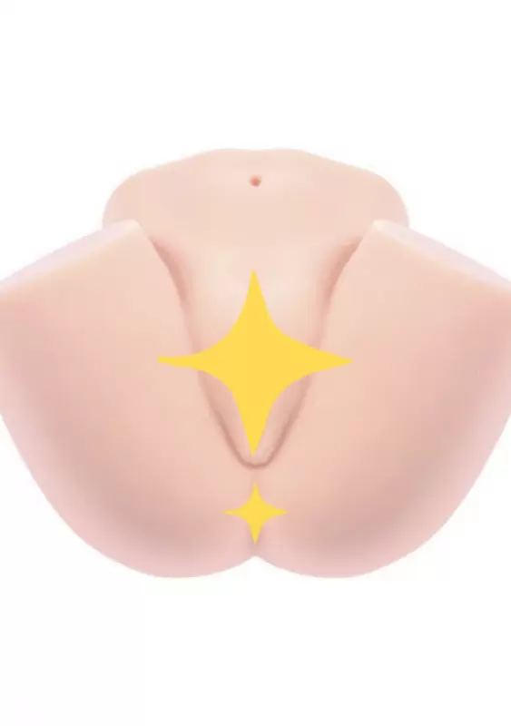 Мастурбатор мини вагина и анус Sally – телесный