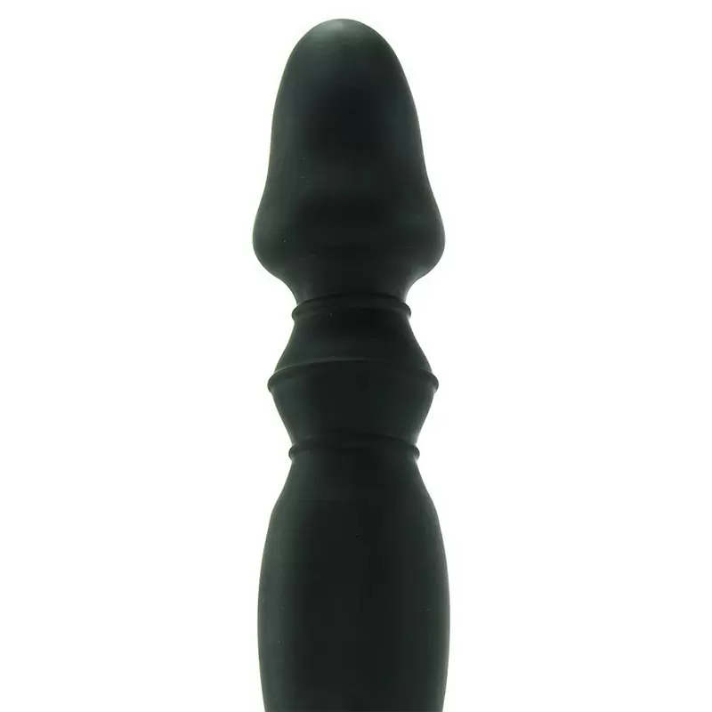 Анальный стимулятор Colt Flexer с вибрацией – черный