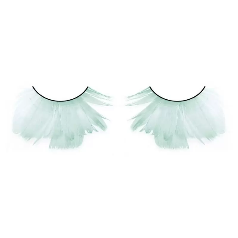 Ресницы перьевые Baci Юла – бирюзовый