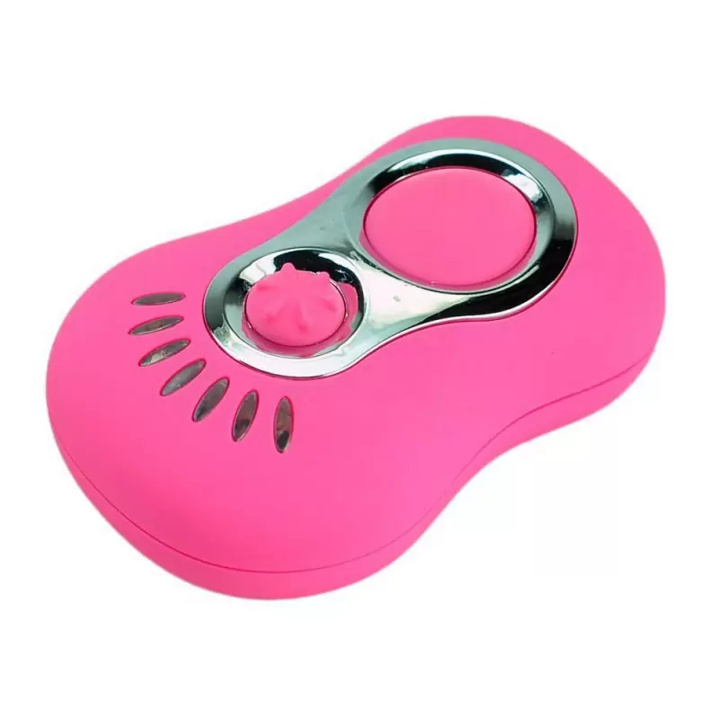 Вибронасадки на пальцы Secret Love с проводным пультом управления – розовый