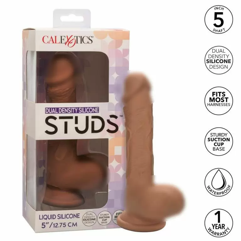 Фалоимитатор Dual Density Silicone Studs (12,75 х 3,25 см.)