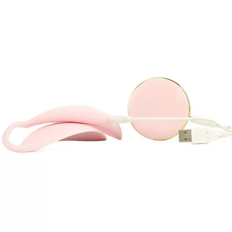 Массажер для груди Inspire Breast Massager с вибрацией – розовый