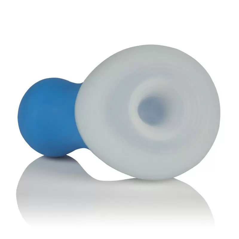 Мини-вибратор с охлаждающим эффектом Posh Silicone Ice Massager Tease – синий