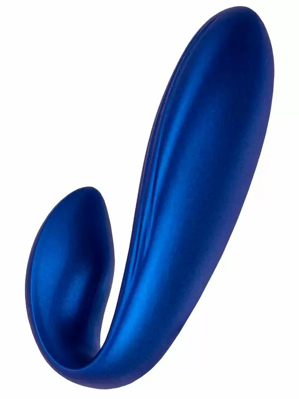 Вибратор-кролик L`Eroina APP LANGOU, управление через приложения, 16,5 см, силикон, синий