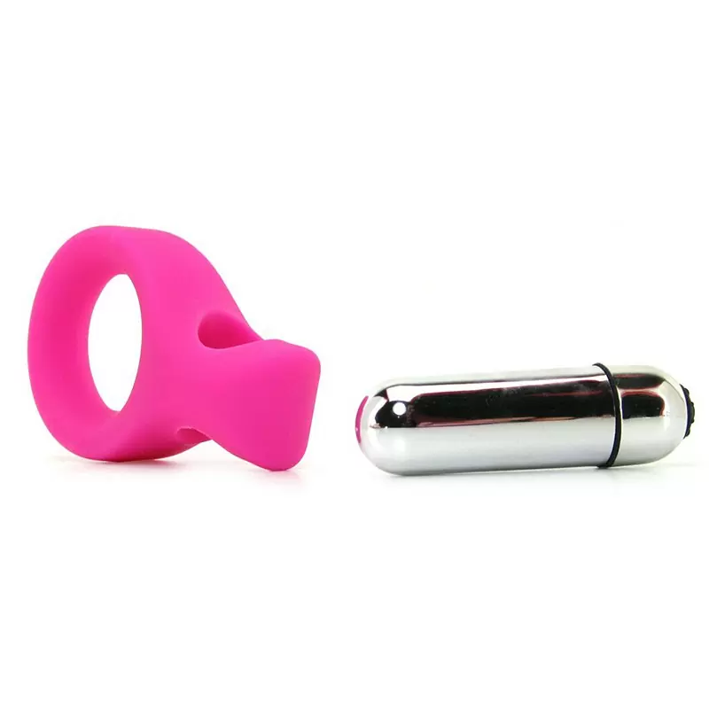 Вибро-кольцо Embrace Lover’s Ring – розовое