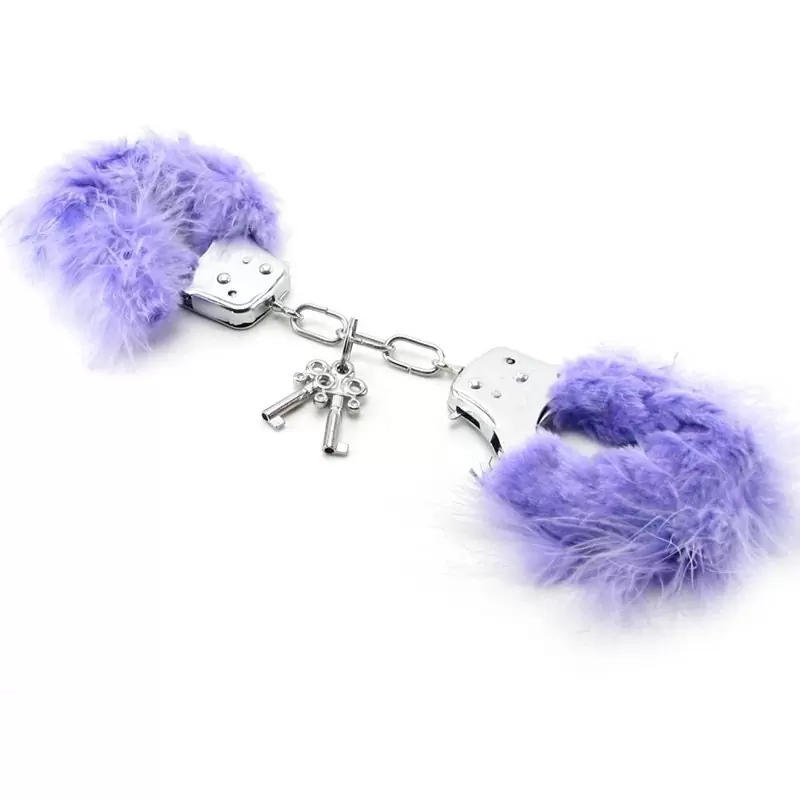 Наручники Feather Love Cuffs – фиолетовые