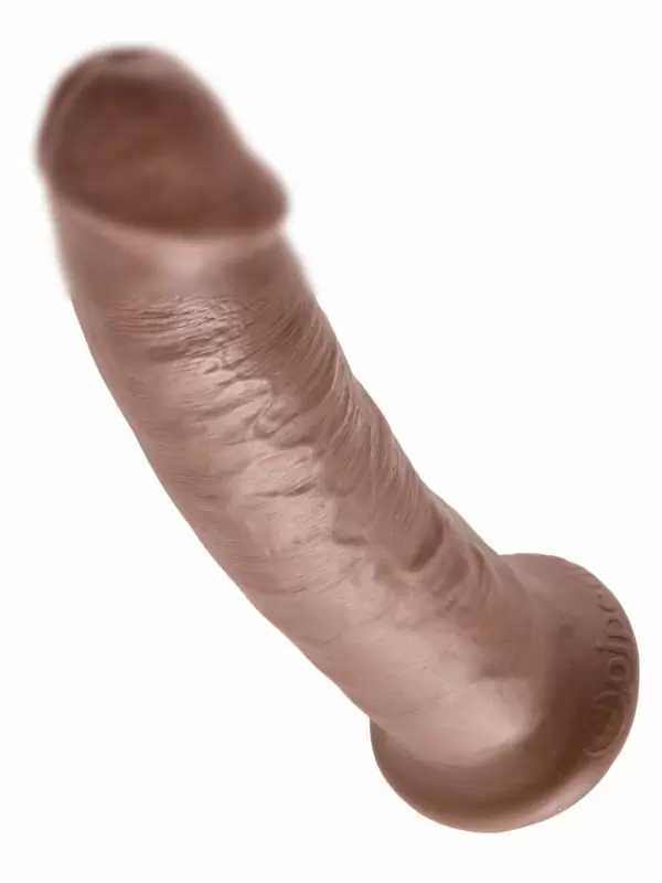 Реалистичный фаллоимитатор Pipedream King Cock 9, 23 см, диаметр 5,5 см, коричневый