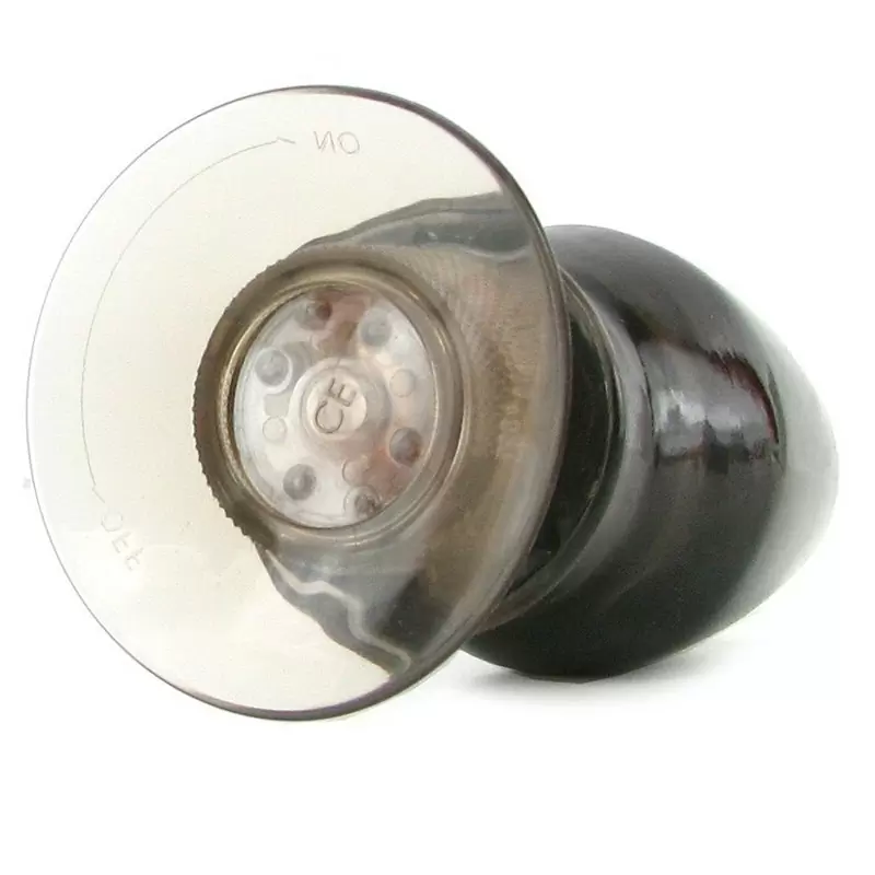 Большая мощная анальная пробка с вибрацией Colt Knocker