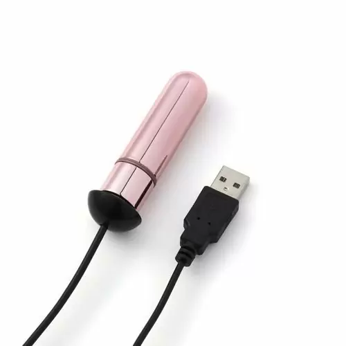 Вибропуля So Divine Shine Mini Rechargeable Bullet. Розовый