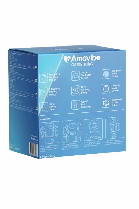 Инновационный робот-мастурбатор Game King Amovibe
