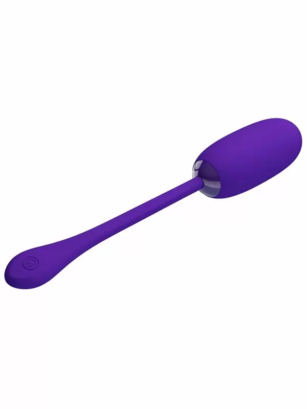 Элегантное виброяйцо Pretty Love Julius, 19,6 см, 12 режимов, силикон, фиолетовое