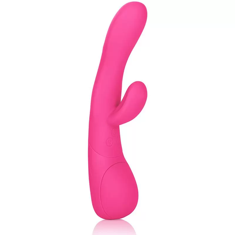 Вибромассажер Impress Tongue со стимуляцией клитора – розовый