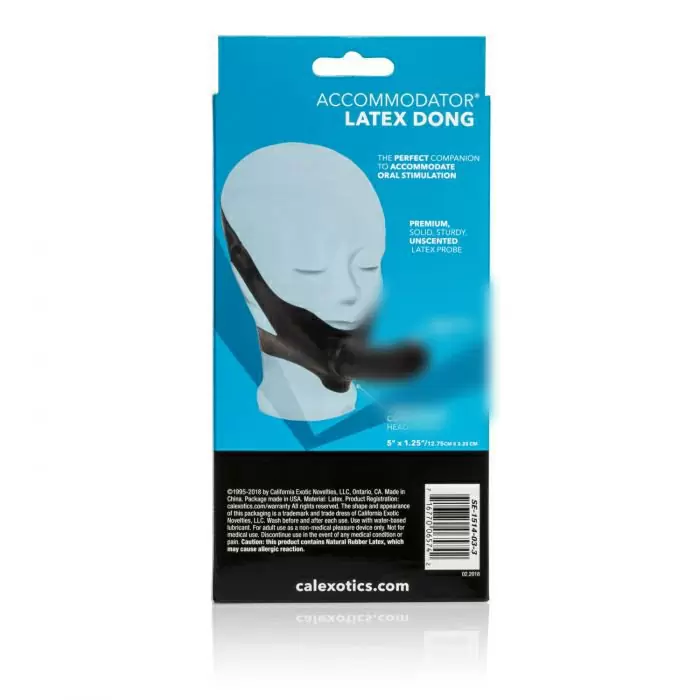 Оральный страпон The Original Accommodator - черный