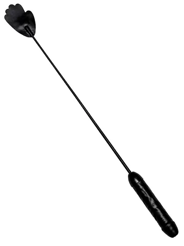 Стек Sitabella в форме ладони с рукояткой-фаллосом – черный