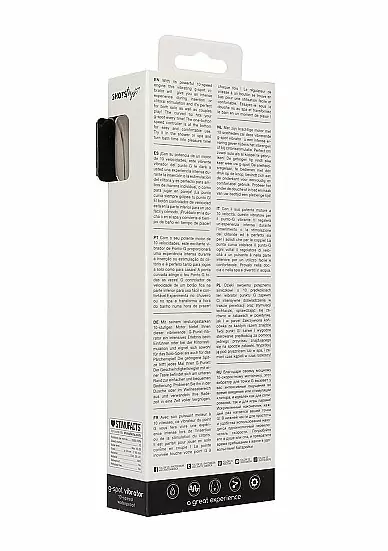 Компактный вибростимулятор G-Spot (Черный)