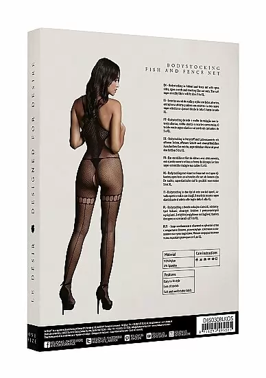 Кетсьюит (боди-комбинезон) Net High Neck Bodystocking