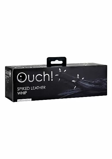 Плетка Spiked Leather Whip