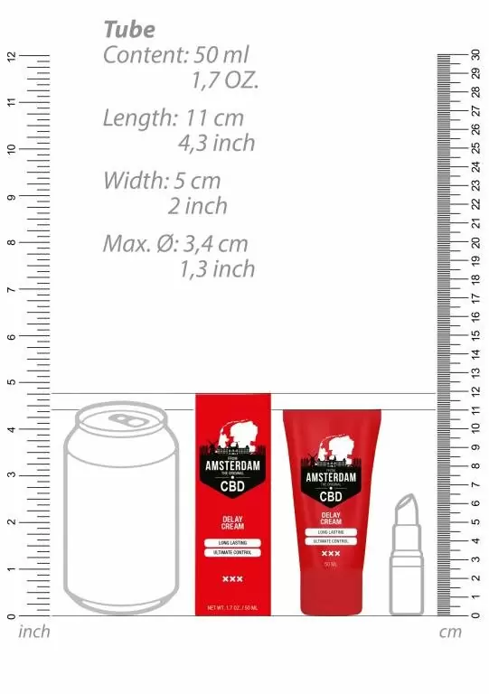 Крем-пролонгатор CBD from Amsterdam - 50 ml