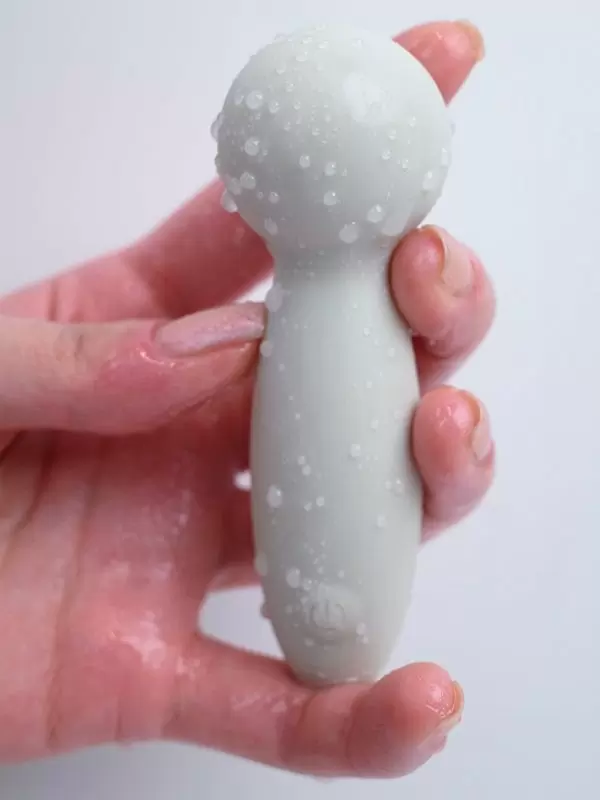 Компактный вибратор So. Se. HARMONY, 9,5 см, 10 режимов, силикон, серый