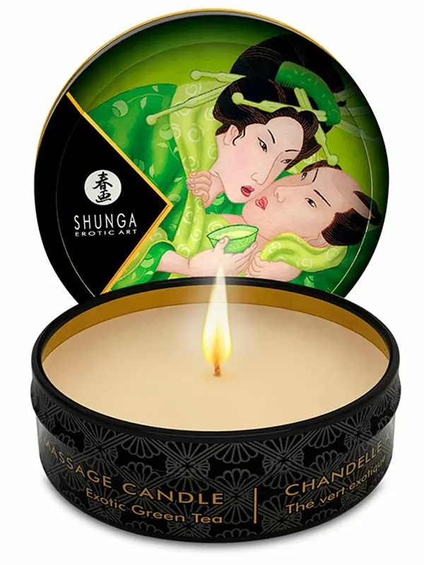 Подарочный набор Сад Эдо, 5 предметов: массажные масла, лубрикант, возбуждающий гель