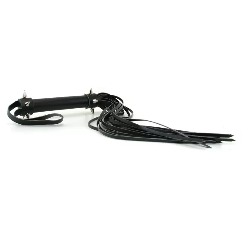 Плеть Spiked Hand Whip – черная
