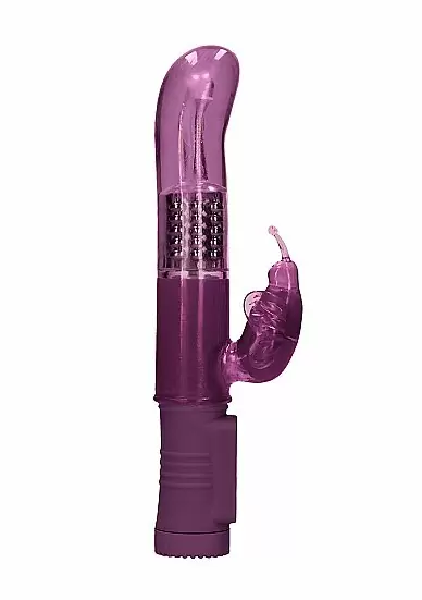 Вибратор кролик Rotating Butterfly - фиолетовый