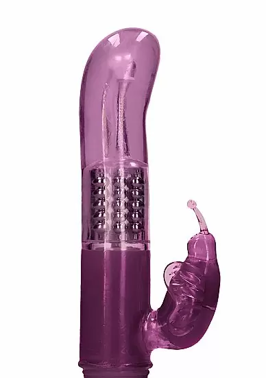 Вибратор кролик Rotating Butterfly - фиолетовый