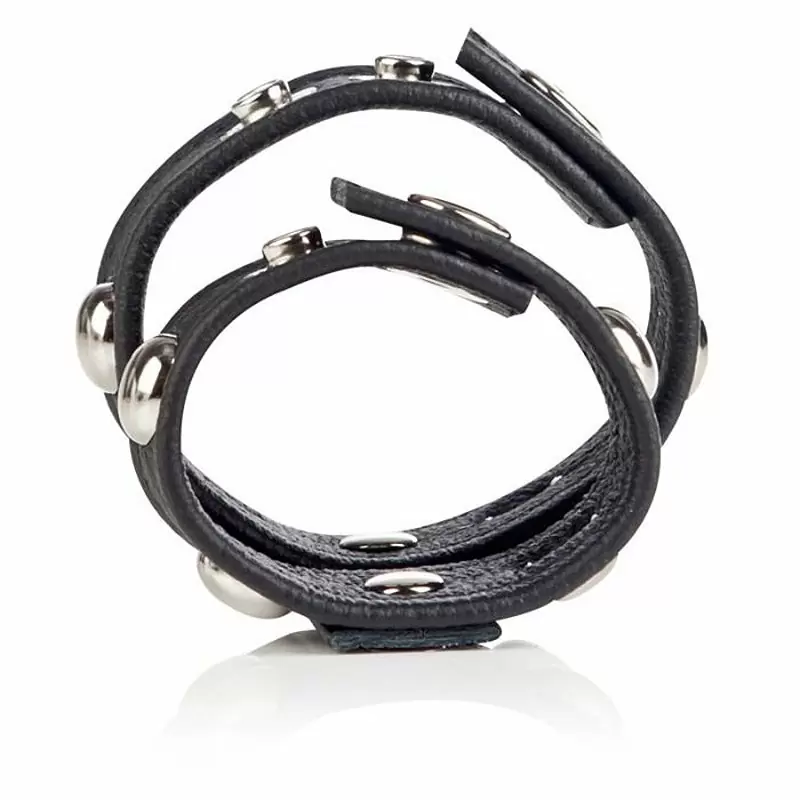 Двойная утяжка на пенис Colt C/B Strap Domed With Ball Strap – черный