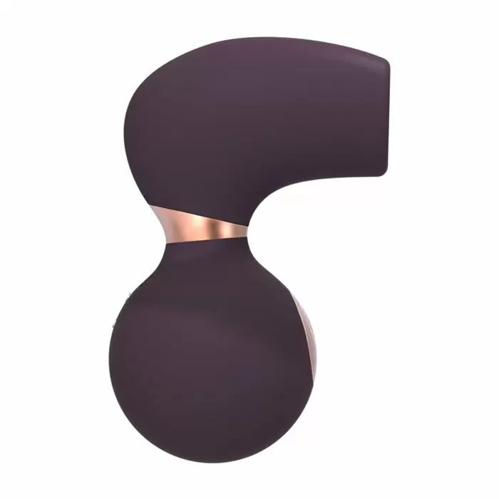 Интенсивный стимулятор клитора Irresistible Invincible Purple, 12 см, силикон, фиолетовый